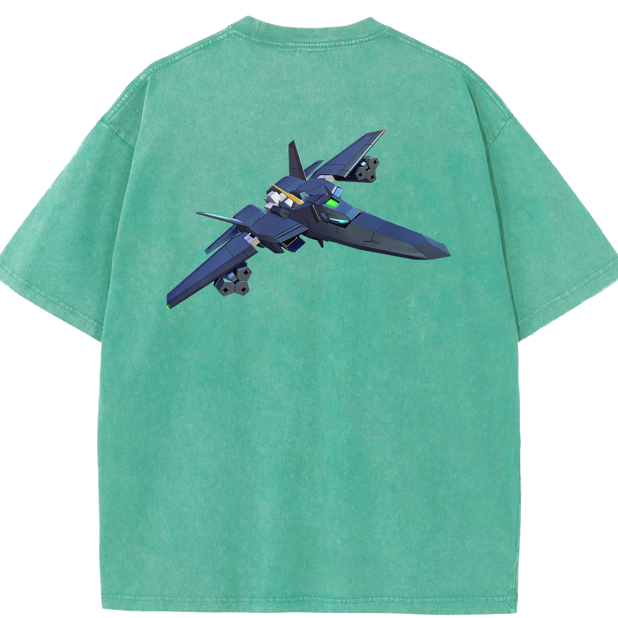 （画像用） 機動戦士ガンダム Mobile Suit Gundam 綿100% ヴィンテージ風 半袖Tシャツ（背面プリント）